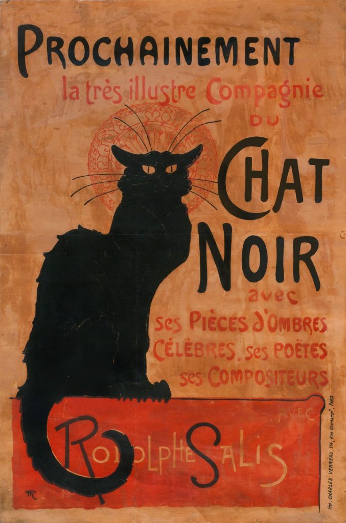 Locandina del Cabaret du Chat Noir