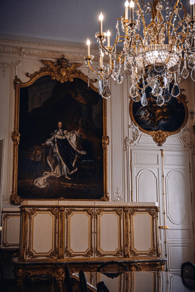Particolare del Salon Louis XV